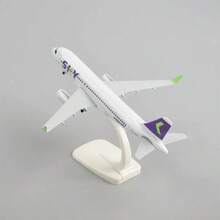 Réplica de avión de Metal a escala de 20cm, modelo de avión de cielo chileno, avión de juguete para niños, avión de aerolíneas A320, modelo fundido a presión - Cielo chileno 320 - Ver 2