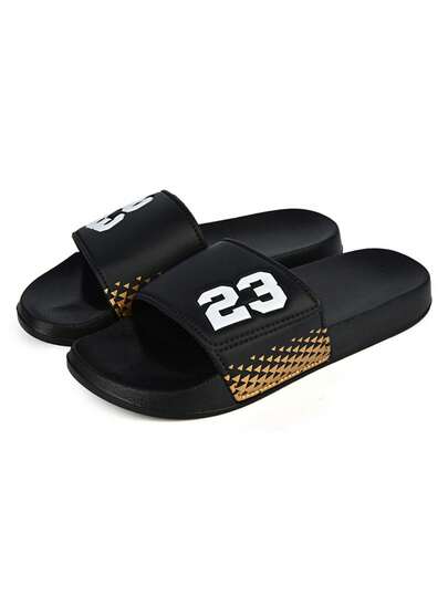 Men's New Slippers, Beach Shoes, Sandals, Flip Flops, Summer Slide Shoes, Plus Size Men's Shoes, Men's Lightweight Indoor Slippers, Fashion Slippers, Men's Holiday Sandals