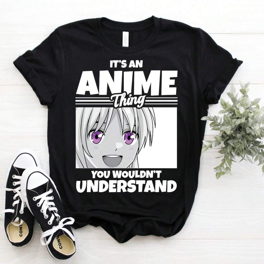 Cool Vintage Lover T-, Cute Manga Lover Gift T anese Cosplay Fan an Dels Birthday Present s - Negro - Ver 1