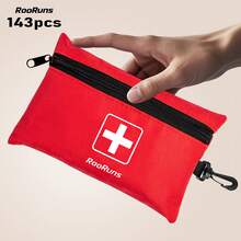 143/150/373pieces Of Ultimate Tactical Rescue Kit-Essential Outdoor Emergency Survival Equipment, Rescue Kit With Tourniquet, Scissors,Whistle,Etc.-Portable And Durable, Suitable For Hiking, Camping, Hunting, Car, Yacht And Travel-Ideal Gift For Men. - Multicolor - View 5