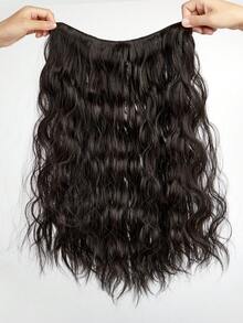 Multicolor Water Ripple One-Piece Hair Extension For Women Invisible Volume-Enhancing Wig Piece New Fashionable Atmosphere-Feeling Long Hair Clip-In High-Temperature Synthetic Fiber, Natural And Realistic, Easy To Wear - Multicolor - View 16