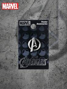 Monogram Marvel 漫威官方复仇者联盟珐琅徽章，包括钢铁侠、蜘蛛侠、雷神、惩罚者和复仇者联盟标志的复古金属设计，可收藏的翻领别针，适合别在背包、夹克和手提包上，是送给粉丝、朋友和家人的理想礼物。 - 多色的 - 查看 2