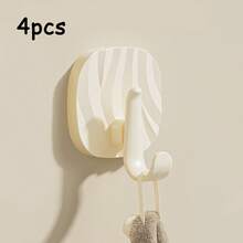 Móc treo tường phòng tắm, móc trang trí tự dính không để lại dấu vết, dễ lắp đặt, chống thấm nước cho phòng tắm vòi sen, nhà vệ sinh, lối vào, lý tưởng cho căn hộ, nhà thuê và trang trí nhà cửa với phòng tắm nhỏ. - Nhiều màu - Xem 13