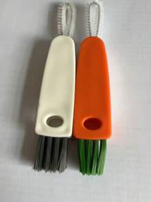 2PCS/Random/2-In-1 Through-Hole Gap Cleaning Brush, Computer Keyboard Cleaning Brush - A - View 3