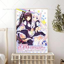1PC Nekopara Anime Classic Anime Poster Self-Adhesive Art Waterproof Paper Sticker Coffee House Bar Room Wall Decor - Z8 - View 3