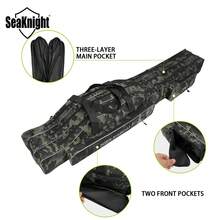 SeaKnight 135cm/53.15in 與 150cm/59.0in 便攜式釣具收納袋：大容量牛津布釣竿袋，適合旅行釣魚 - 彩色 - 查看 6
