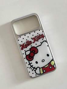 1个全新SANRIO即时大窗口韩版Hello Kitty蝴蝶结优雅手机壳，兼容 17、17 Pro、17 PM、16、16 Pro、16 PM、15、15 Pro、15 PM、14 Pro Max、14 Pro、14、13 Pro Max、13 Pro、12 Pro Max、12 Pro、11、11 Pro Max、SE卡通少女风手机壳 - 彩色 - 查看 2