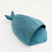 Nueva cama para gato con forma de cola de pez, cómoda y cálida, suministros para mascotas - Verde - Ver 7