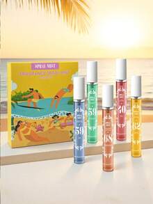 1/5入巴西香氛噴霧套組，便攜式，香草椰子海洋紫羅蘭開心果焦糖香味，持久留香，日常必備，適用於飯店、辦公室、野餐、約會、生日、婚禮、派對、旅行、假期，適合聖誕節、新年、情人節、週年紀念、開學季裝飾 - 多款式 - 查看 2