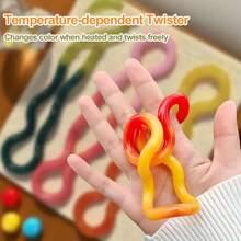 Tangle Twist Joy New Product Focus Training Stress Relief Toy Series ADHD Concentration Training Small Toy Plastic Material - A - 查看 4