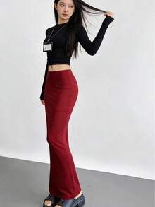 Women Skirts - Black - View 7