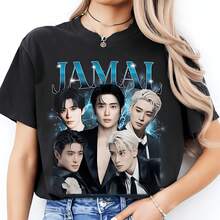 Jaehyun N C T 127 Vintage Shirt, N C T 127 Jaehyun Jamal Graphic Tee, Jaehyun Shirt Gift For Korean-Pop Fan, 9 - 黑色 - 查看 1
