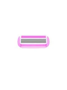 Women's Hair Removal Razor, Suitable For Underarms, Legs And Bikini Area, Portable Shaving Razor, Pink Manual Shaving Razor, Women's Bikini Manual Shaving Blade, Used For Hair Removal And Shaving, 5-Blade System, Stainless Steel Blade With Replaceable Pink Razor Head, Essential Gift For Girls, Suitable For Beach, Vacation, Travel And Business Trips. - Multicolor - View 17