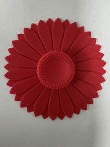 1pc Sunflower Silicone Cup Lid, Dust And Insect Proof, Reusable, Coaster, Fits Ceramic Cups - Multicolor - View 7