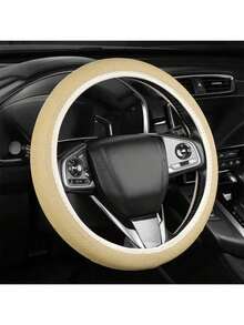 Bọc vô lăng xe hơi bằng da PU co giãn hai vòng 15 inch - Nhiều màu - Xem 2