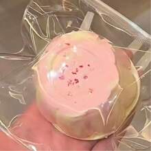 软萌逼真炭烤布丁造型，硅胶材质，慢回弹减压，超柔软硅胶捏捏乐，甜美芒果布丁造型，细腻触感，适合办公室减压/学习陪伴/缓解焦虑/触觉疗愈收藏，生日礼物 - 彩色 - 查看 9