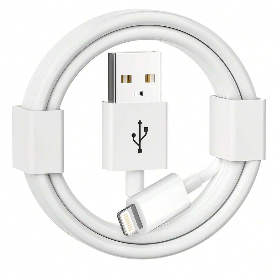 1米 USB 转 Lightning 数据线 | 快速充电线，兼容 14、14 Pro Max、13/12/11/X/XS/XR/8，采用无氧铜材质，USB-A 转 Lightning 数据线，3.3 英尺（1 米），快速充电线，USB-A 电源输出充电线，兼容 14/13/12/11/XS/XR/X/8/