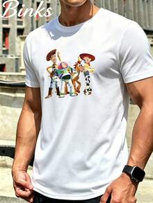 Toy Story "You've Got A Friend In Me" Shirt, Disney  Toy Story Group Tee, Disney Family Vacation - trắng - Xem 3
