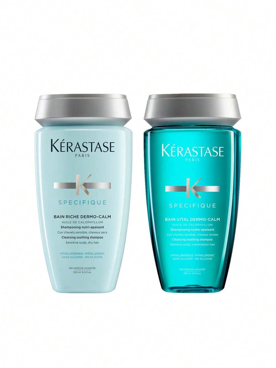 Kérastase [Bundle] Specifique Bain Riche Dermo-Calm Shampoo 250 Ml + Vital Shampoo 250 Ml - Specific - View 1
