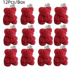 1pc/12pcs Rose Bear Aromatherapy Candle, Lovely Decoration Wedding Partner Hand Gift Home Decoration,Valentine's Day Gift,Birthday Present,Wedding Gifts Christmas Decorations,Christmas Gifts,Room Decor - Multicolor - View 20