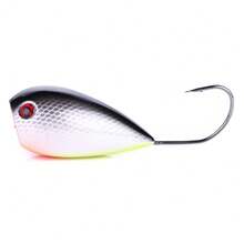 Mồi câu cá Hengjia 8cm/13g dạng crankbait với một lưỡi câu, dụng cụ câu cá ngoài trời, mồi cứng nhân tạo. - Nhiều màu - Xem 13