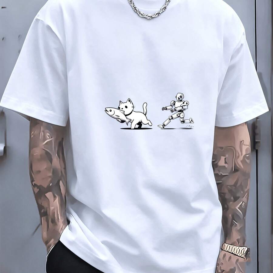 1 pieza camiseta unisex conejo arcoíris gafas de sol estilo divertido para fiestas verano Disponible en varios colores - Blanco - Ver 1