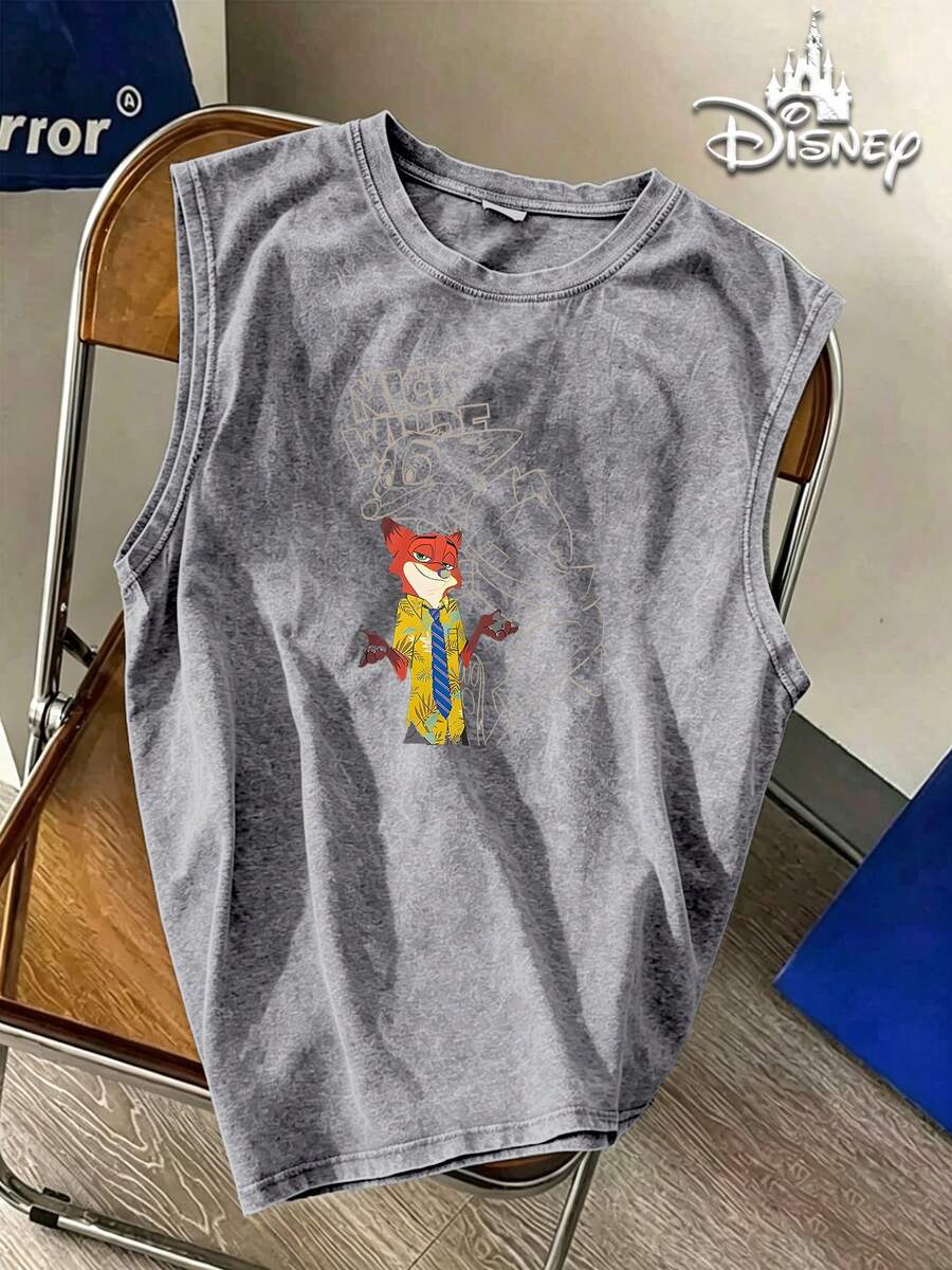 Disney Canotte da uomo - Grigio - Visualizzare 1