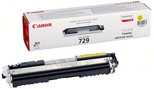 Hộp mực Canon 729 Y (1 chiếc) Màu vàng chính hãng - Xem 1