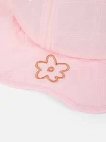 Balabala 2026 New Soft Edge Lace Bow Cute Breathable Baby Sun Hat - Pink - View 5