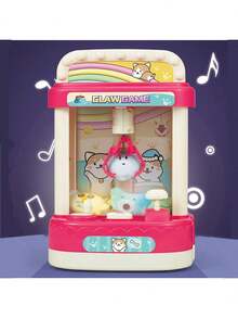 Fun Electric Musical Lighting Claw Game Mini Catch Toys Clip Wrist Machine - Random Color - View 1