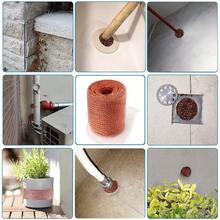 Kupferdrahtgeflecht Schneckenschutz 6m x 12,7cm, Kupfer Netz Garten, Nagerschutz Gitter, Insektenschutz Drahtmesh, Flexibel & Elastisch, Rostfrei & Langlebig, Für Garten, Beete, Pflanzenschutz, Outdoor Schädlingsabwehr - Mokka-Braun - Übersicht 5