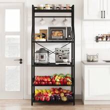 Techigher Baker's Racks - Black - View 5