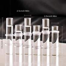 6pcs Transparent Household Test Tube Vases, Hydroponic Flower Pots, For Home Decor Vases, Holiday Gift, Stylish Glass Decorative Items, Fresh Flowers, Hydroponic Plant Containers, Decorative Vase Set For Home Arrangements - A - View 10