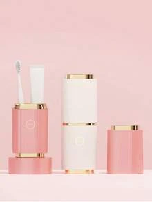1pc Creative New Minimalist Nordic Style Transparent PET Travel Toothbrush & Toothpaste Storage Box, Multi-Functional Outdoor Toiletry Toothbrush Holder, Also Can Store Tableware, Minimalist Nordic Style Toothbrush Cup - Multicolor - View 9