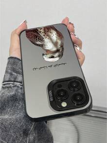 阿拉伯猎鹰IMD激光手机壳，全新创意时尚IMD激光手机壳系列，经典混合材质，防震防滑，兼容 17/17Air/17Pro/17ProMax、16/16Plus/16ProMax、15、14、13、12、11系列，也适用于Galaxy S22、S23、S24、S25 Plus Ultra系列，复活节礼物、圣诞节/万圣节装饰/生日礼物，情侣款，送给女朋友、男朋友、朋友或自己都很合适。 - 黑色 - 查看 3
