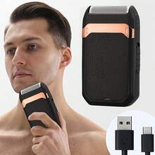 Multifunctional Wireless Electric Trimmer, Men's Professional Mini Multipurpose Electric Shaver, USB Type-C Charging, One-Button Start, Holiday Gift - Multicolor - View 12