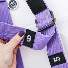 1 chiếc dây treo yoga trên không mới hỗ trợ xoạc, mở hông, kéo giãn chân, tập linh hoạt, uốn cong, đảo ngược và hỗ trợ uốn lưng - Nhiều màu - Xem 5