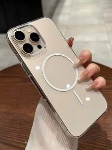Ốp lưng điện thoại từ tính cao cấp, trong suốt, hút nam châm mạnh, tương thích với Apple 17/17PRO/17AIR/17PROMAX/16PROMAX 16PLUS 16PRO 16E 16 15ProMax 15PLUS 15PRO 15 14PLUS 14 14ProMax 13ProMax 12 Pro Max 11 Pro Max 11 Pro XS XR X 7 8 Plus SE 13 11 12 12Pro 13Pro 14Pro 7G 8G Hỗ trợ sạc không dây, ốp bảo vệ cứng cáp, thích hợp cho sinh nhật mùa xuân. - Trong sáng - Xem 3