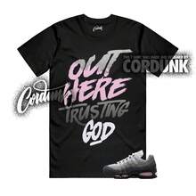 Airs Maxs 95 Pink Foam OG Big Bubble Blanco Negro Plata Camiseta a juego TG - forma - Ver 1