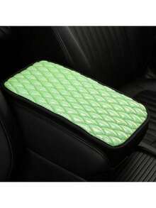 Car Shiny Sequin Center Console Armrest Pad - Multicolor - View 5