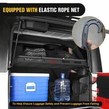 Nilight Interior Storage Rear Trunk Cargo Rack Basket Tray Interior Storage Luggage Carrier For 2007-2025 Wrangl JK JKU & JL JLU Unlimited 4-Door Hardtops - 40 X 21 X 4 Inche - View 4