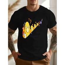 T-shirts pour hommes - Noir - Voir 6