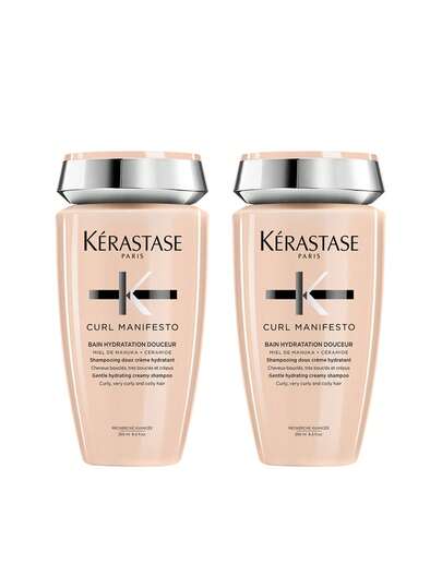 Kérastase [Bundle] Curl Manifesto Bain Hydration Douceur Shampoo 250 Ml + Shampoo 250 Ml