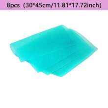 3/5/8pcs Waterproof Refrigerator Mats - Moisture-Proof, Anti-Slip, Washable, Reusable, EVA Material, Colorful Patterns, Suitable For Refrigerator, Kitchen Decor, Drawer Liners, Shoe Cabinets, Cabinets, Moisture-Proof, Dust-Proof, Oil-Proof, Multi-Purpose - Colored Raised Dot Sheet - View 23