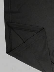 -Women's Short-Sleeved Shirt - Black - View 4