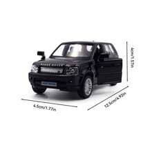 1:36 Scale Land Rover Range Rover Zinc Alloy One-Piece Die-Cast Alloy Car Model, Creative Model Toy Ornaments, Suitable For Teenagers And Adults To Collect Models, Can Be Used As Room Decoration Gifts - Multicolor - View 8