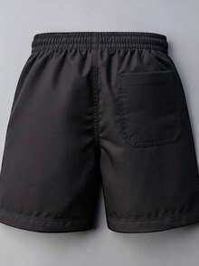 Kit Of 3 Lion Basic Shorts, Tactel Elastane Dry Fit, Summer, Workouts, Gym, Cycling, Lightweight And Comfortable - 黑/白/藏青色 - 查看 8