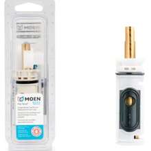 Cartucho de repuesto Moen 1222 para grifo monomando de regadera, accesorio funcional en acabado color blanco mate para instalación y renovación de baño - A - Ver 3