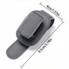 1 Car Eyeglass Clip, Sun Visor Storage Clip, Eyeglass Holder, Car Fashion Glasses Stand, Premium Fashion Glasses Card Clip,High-Quality Option - Sturdy Sun Visor Clip Glasses Holder - For Car Sun Visors, Glasses Hook Clip, Car Interior Sun Visor Additions - A - View 7