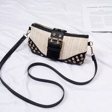 2026春季新款极简斜挎包，时尚休闲通勤单肩包，女士 - 彩色 - 查看 6